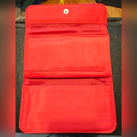 VTG NOS late 1970s/80sMundi's New Vision Red Pleather Wallet - Picture 11 of 16